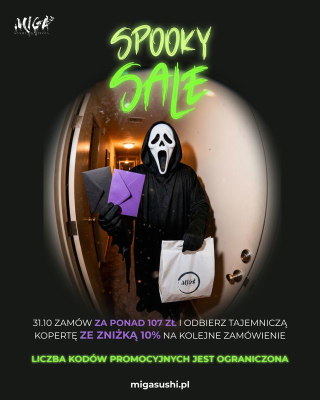 Spooky Sale MIGA Sushi